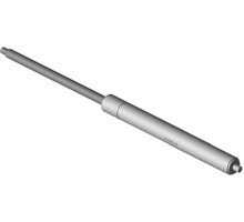 2384SM 1200N  Gasfeder, 1200 Newton, ohne Anschlüsse, beidseitig M10 Gewindezapfen