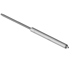 555843 900N  Gasfeder, 900 Newton, ohne Anschlüsse, beidseitig M8 Gewindezapfen