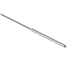 555975 1000N  Gasfeder, 1000 Newton, ohne Anschlüsse, beidseitig M8 Gewindezapfen