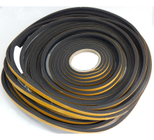CR Band SK, 6 mm x 5 mm x 10 m  Proflexzellgummi, schwarz