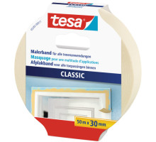 Tesa 05282, 30 mm x 50 m  Abdeckband, Tesakrepp