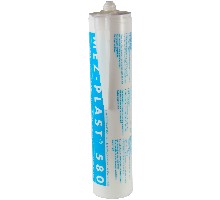 MEZ-PLAST 580 T, 310 ml Kartusche  Dichtstoff, transparent