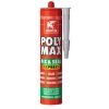 Poly Max Fix&Seal Express,300g Kartusche  Konstruktionskleber, transparent/grau, Artikel-Nr. 20116