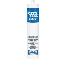 Ottoseal S 27, 310 ml cartridge   food silicone, white