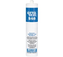 Ottoseal S 68, 310 ml cartridge   1-component-silicone, transparent