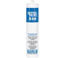 Ottoseal S 69, 310 ml cartridge   cleansroom silicone, transparent