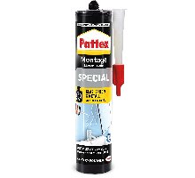 Pattex Montage Spezial, 290 g Kartusche  Montagekraftkleber, transparent