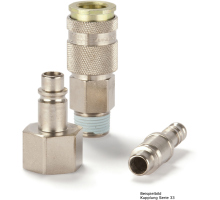 33KAAK21SPN  Kupplung, einseitig, NW 8, R1/2a
