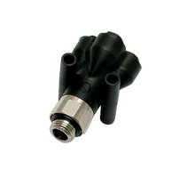 3132 06 13  YE-Verteiler, 4x6 mm-G1/4
