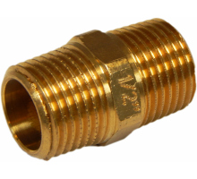 64-0808  Doppelnippel, R1/2-R1/2