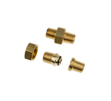 0929 01 13  Doppelnippel, lösbar, 1/4'' BSPT