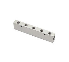 3313 10 13 03  Verteilerblock, doppelt, G1/4-2x3xG1/8