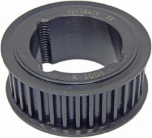 TB 34-5M-15   toothed pulley, HTD, steel, for taper bush 1008