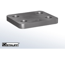 DPAS 6S W2  Deckplatte, doppelt, schwere Baureihe