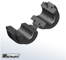 RI 63,5 (7S)   pipe clamp, RI-insert