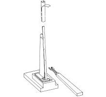 MWH 5  Ringspender, für Halbmondringe