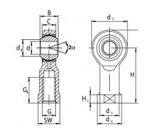 SFCP 10 Cetop  Gelenkkopf