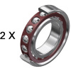 B7005.E.T.P4S.DUL   angular contact ball bearing, double set