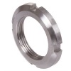 KM 1 stainless steel   grooved nut, M12X1, 00, stainless, 1.4301