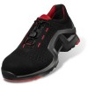 8512.7, Gr.35 W10  Halbschuhe, S1 PUR SRC ESD, schwarz/rot