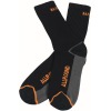 50454-913-09, size 39/433PC   socks, men /women, COMPLETE, black