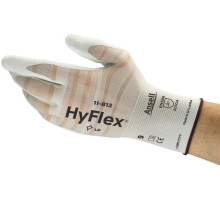 11-812, size 10 HyFlex   gloves, nylon