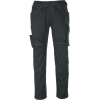 12579-442-0918, size 90C50   trousers with thigh pockets, men /women, UNIQUE, black/dark anthracite