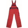00969-430-21, size 82C42   dungarees with knee pockets, men /women, IMAGE, red/navy blue