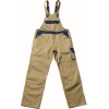 00969-430-51, size 82C42   dungarees with knee pockets, men /women, IMAGE, khaki/navy blue