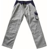 00979-430-881, size 82C60   trousers with knee pockets, men /women, IMAGE, light grey/navy blue