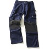 05079-010-01, size 76C46   trousers with knee pockets, men /women, HARDWEAR, navy blue