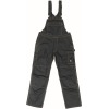 06169-010-09, size 82C42   dungarees, men /women, YOUNG, black