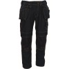 06231-010-09, size 76C46   trousers with hanging bags, men /women, YOUNG, black