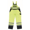 07092-880-171, size 2XL   over dungarees, SAFE IMAGE, hi-vis yellow/navy blue