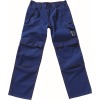 06679-135-11, size 82C44   trousers with knee pockets, men /women, MULTISAFE, cornflower blue
