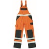 07169-860-14888, size 76C46   dungarees with knee pockets, men /women, SAFE COMPETE, hi-visorange/anthracite