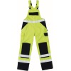 07169-470-171, size 76C46   dungarees with knee pockets, men /women, SAFE COMPETE, hi-vis yellow/navy blue
