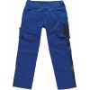 12579-442-11010, size 90C49   trousers with thigh pockets, men /women, UNIQUE, cornflower blue/bluish black