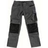 12679-442-1809, size 90C50   trousers with knee pockets, men /women, UNIQUE, dark anthracite/black