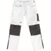 12679-442-0618, size 90C51   trousers with knee pockets, men /women, UNIQUE, white/dark anthracite