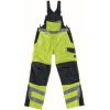 13869-216-17010, size 90C48   dungarees with knee pockets, men /women, MULTISAFE, hi-vis yellow/bluish black