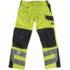13879-216-17010, size 90C58   trousers with knee pockets, men /women, MULTISAFE, hi-vis yellow/bluish black