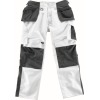 14031-203-0618, size 90C51   trousers with hanging bags, men /women, UNIQUE, white/dark anthracite
