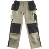 14031-203-5509, size 90C62   trousers with hanging bags, men /women, UNIQUE, light khaki/black