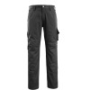 14379-850-09, size 90C54   trousers with knee pockets, men /women, WORKWEAR, black