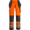 15531-860-1418, size 90C50   trousers with hanging bags, men /women, SAFE SUPREME, hi-visorange/dark anthracite