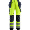 15531-860-17010, size 90C51   trousers with hanging bags, men /women, SAFE SUPREME, hi-vis yellow/bluish black