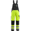 15569-860-1709, size 90C60   dungarees with knee pockets, men /women, SAFE SUPREME, hi-vis yellow/black