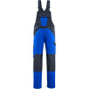 15769-330-11010, size 90C62   dungarees with knee pockets, men /women, LIGHT, cornflower blue/bluish black