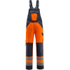 15979-948-14010, size 90C56   trousers with knee pockets, men /women, SAFE LIGHT, hi-visorange/bluish black